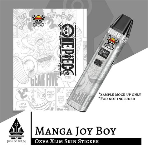 Manga Joy Boy Luffy Oxva Xlim Skin Sticker STICKER ONLY DEVICE IS NOT