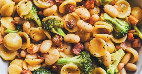 Orecchiettes La Pancetta Et Au Brocoli Zeste