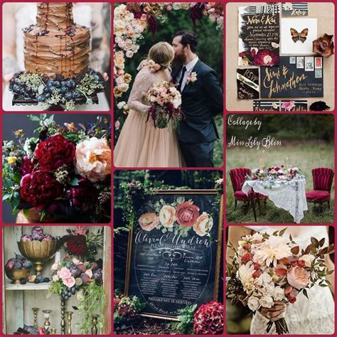 Collage By Miss Lily Bliss Beautiful Collage Wedding Mood Board Collage