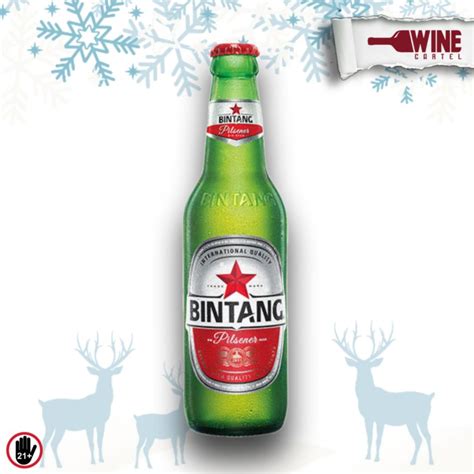 Jual BIR Bintang Beer Bremer Pilsener Botol 330ML Shopee Indonesia