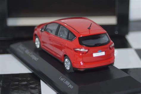 Minichamps Ford C-Max Compact 2010 Red 5 Door LHD 1:43 Diecast – Dazsmodels