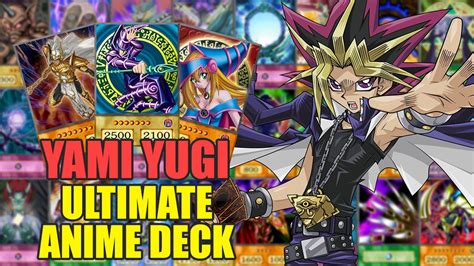 Yami Yugi Atem Ultimate Anime Orica Deck Etsy