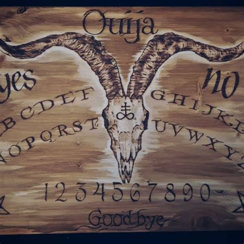 Handmade Ouija Board Etsy