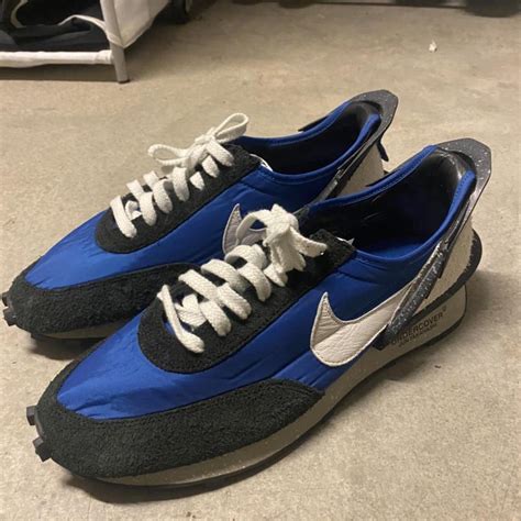 Undercover Men S Blue And Grey Trainers Depop