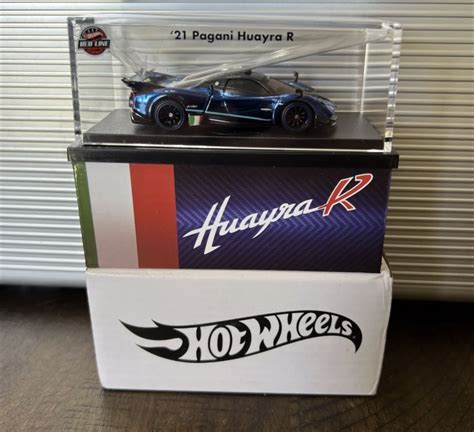 Hot Wheels RLC 21 Pagani Huyara R Red Line Хот Вілс РЛК Пагані Ред 2 299 грн Машинки