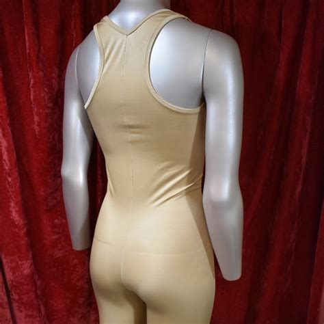 Risque Intimates Sleepwear Nude Openbust Midthigh Bodysuit Shapewear Poshmark