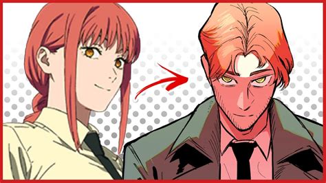 Gender Swapping Chainsaw Man Characters Cause Why Not Youtube