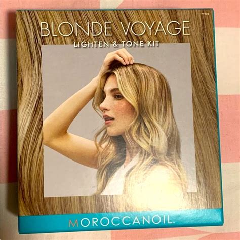 Moroccanoil Hair Moroccan Oil Blonde Voyage Lighten Tone Kits Poshmark