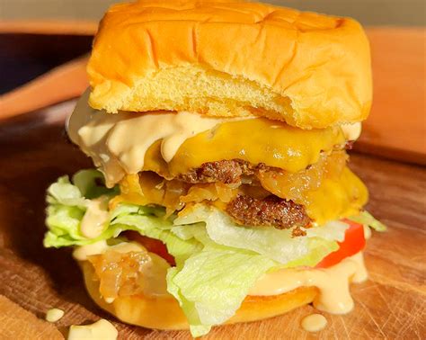 double double animal style burger  place