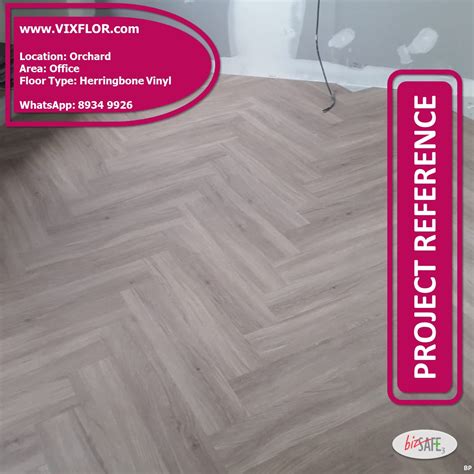 Herringbone Vinyl Design Singapore