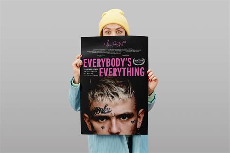 Lil Peep Poster Lil Peep Everybody S Everything Poster Sold By Ian Ford Sku 26472490 30