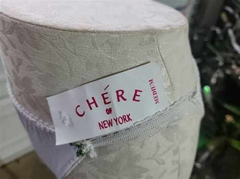 Vintage Satin String Bikini Panties Size Medium White