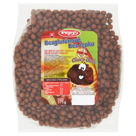 Vepy Cocoa Cereal Balls 375g Tesco Groceries