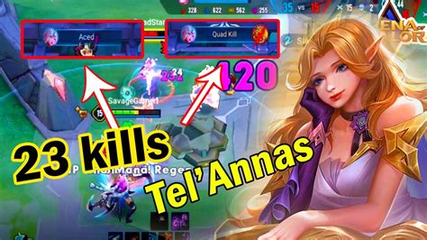 Tel Annas Best Build Counter Enemies 23 Kill Quad Kill Legendary YouTube