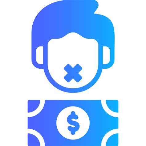 Silent money Generic gradient fill icon | Freepik