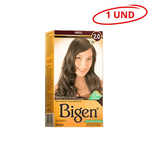 Tinta De Cabelo Preto Sem Amônia - Tinta de Cabelo Bigen Preto 2.0 Sem Amonia | Shopee Brasil