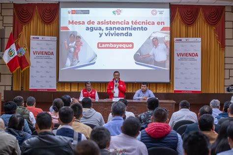 Lambayeque Ministerio De Vivienda Brind Asistencia T Cnica A