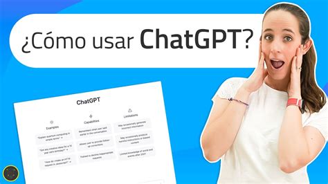 Cómo usar ChatGPT Tutorial paso a paso YouTube