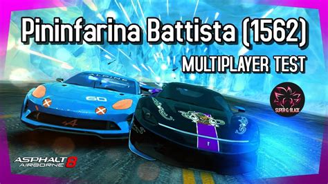 Asphalt Multiplayer Test Of The Pininfarina Battista At Rank