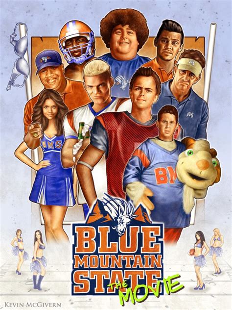 Blue Mountain State Movie Poster | Poster By Kevmcgivernart