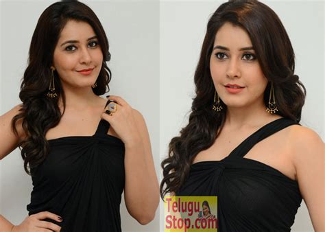 Rashi Khanna New Stills Rashi Khanna New Stills Black Dress Hot Pics