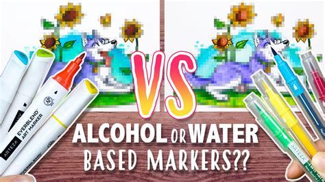 MARKERS ALCOHOL OR WATER BASED Which Is Better Marker Test