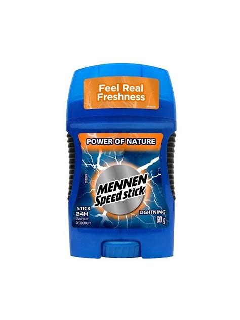 MENNEN SPEED STICK POWER OF NATURE LIGHTNING DEODORANT STICK