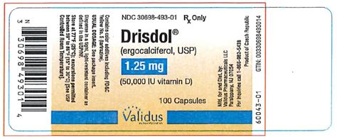 Drisdol: Package Insert / Prescribing Information