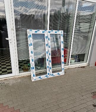Готовое пластиковое окно двустворчатое 1200х1500 мм в Москве, цена: 14 ...