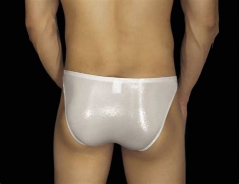 รนผาพมพกระกายเพชร เงา กางเกงในชาย กางเกงในเกย underwear gay นม เบา สบาย X ROCK Underwear