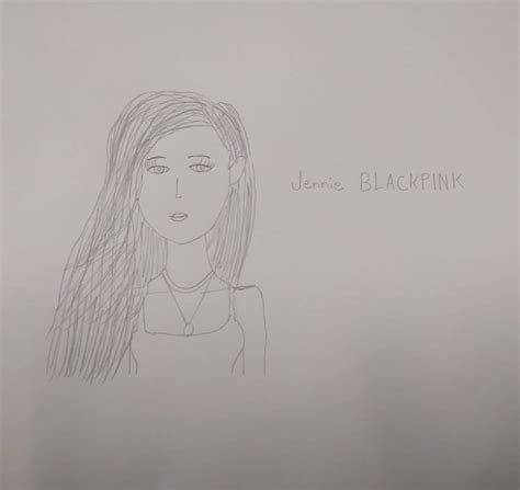 Drawing Of Jennie From BLACKPINK by TvishaLoliRock12 on DeviantArt