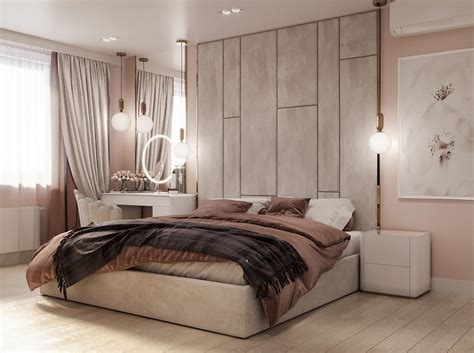 Bedroom In Nude Colors On Behance