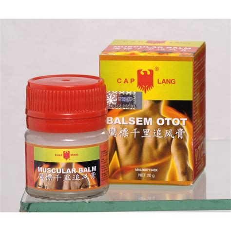 Eagle Brand Muscular Balm Cap Lang Balsem Otot G Ready Stocks