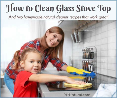 How to Clean Glass Stove Top: A Homemade Natural Cleaner That Works!