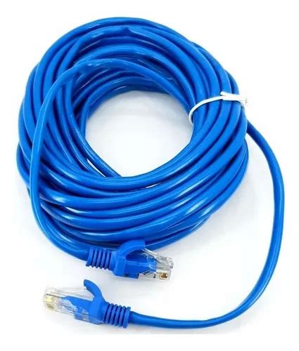 Cable Red 5 Metros Cat 5e Rj45 Utp Armado Ethernet Interior