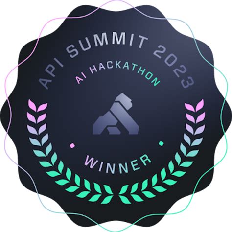 Api Summit By Kong Hackathon Winner Credly