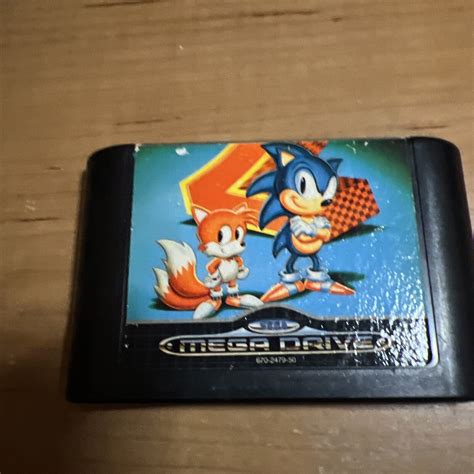 Sonic The Hedgehog 2 Sega Genesis Tested Works Cartridge Values Mavin