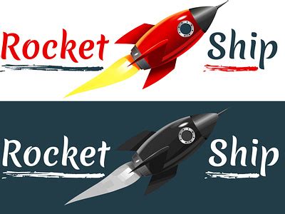 Rocket Ship logo by FA Creation on Dribbble