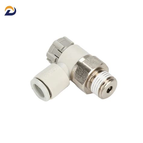 Smc Pneumatic Throttle Valve As Speed Control Valve Pu Elbow Speed