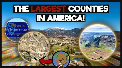 americas largest counties youtube