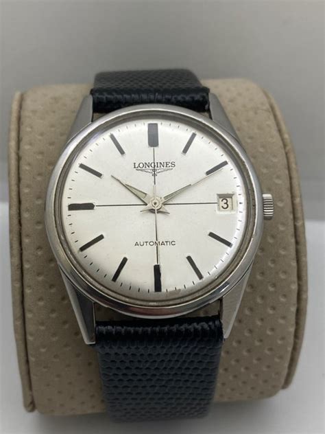 Longines Crosshair Dial Steel Case No Reserve Price 7771 1 Men