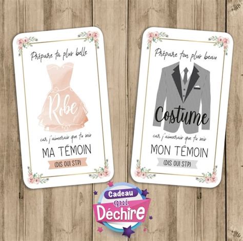 Carte Demande T Moin Femme Ou Et Homme Annonce Mariage Etsy France