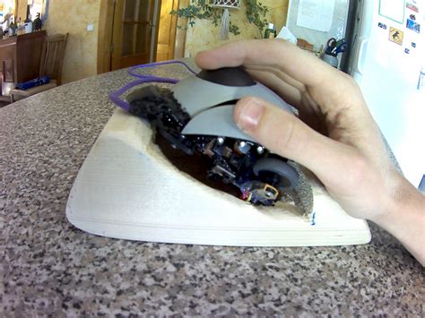 Ultimate Green Diy Trackball Mouse From Junk 10 Steps With Pictures