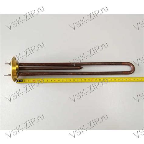 ТЭН 1300W PREMIUM RF медь, для вертикальных - ВСК-ЗИП