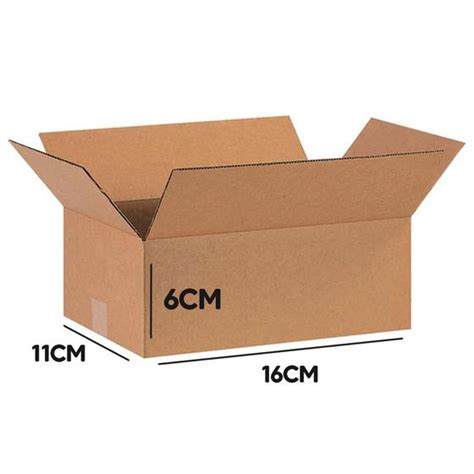Caixas De Papelao Pequena - 100 Caixas De Papelão Ecommerce Embalagens Tamanho Pequena 16x11x6 ...