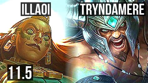 Illaoi Vs Tryndamere Top 1700 Games 6 Solo Kills 16m Mastery