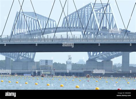 Sea Forest Waterway Tokyo Japan 8th Aug 2019 General View August
