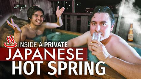 Inside A PRIVATE Japanese Hot Spring Hotel Room Year Old Bath YouTube