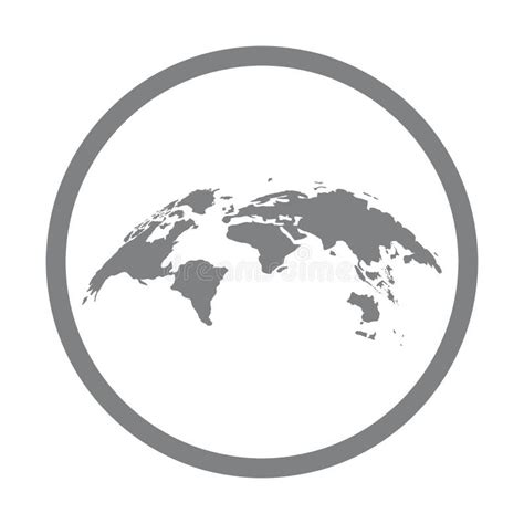 world map logo stock vector illustration  element