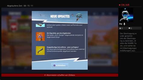 Fortnite Zocken Streamen Bis Zum Neun Shop Vielleicht YouTube